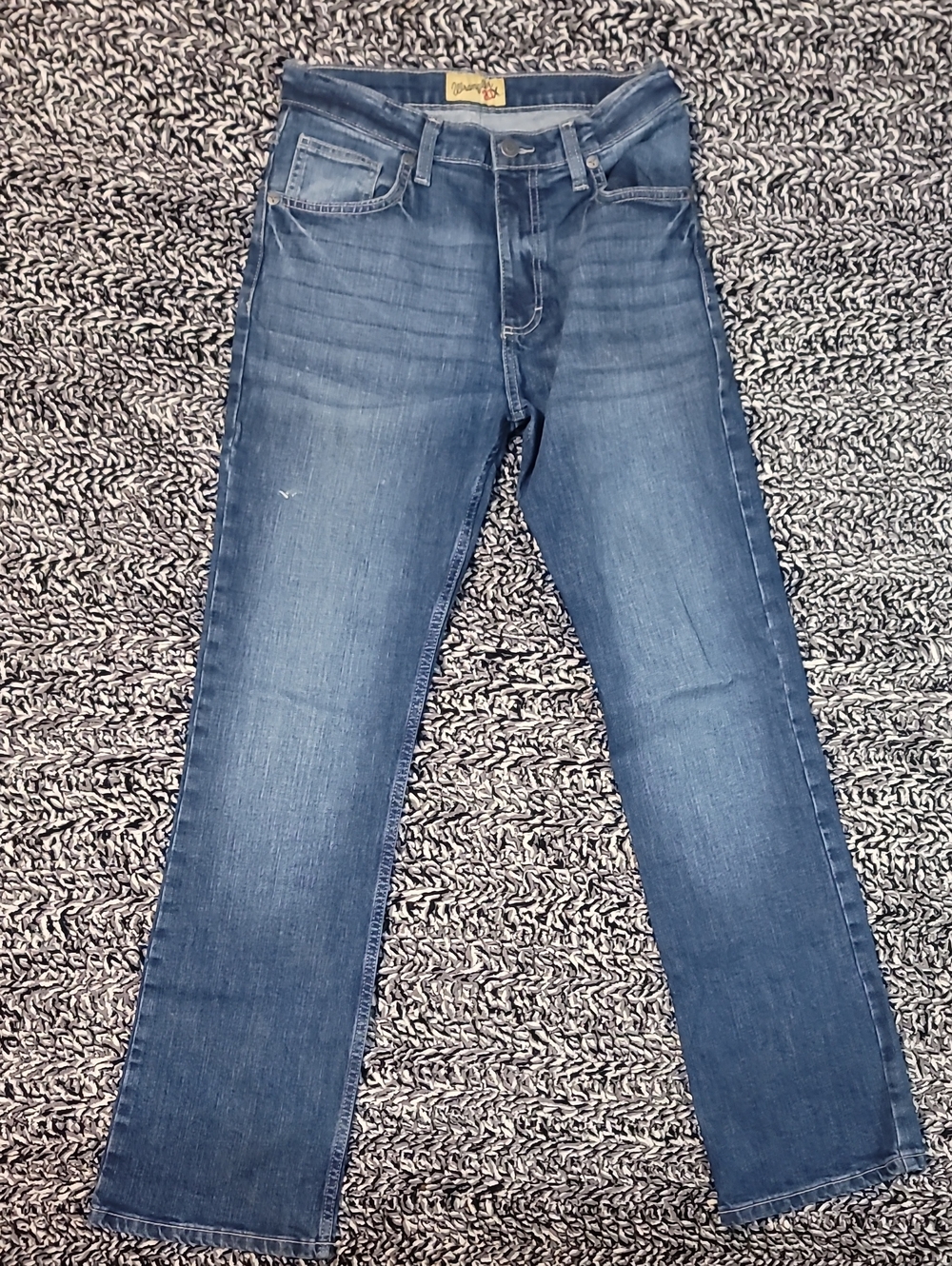 Wrangler Kids Medium Blue Straight Jeans 18 Slim